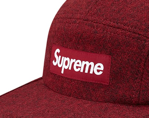 Supreme Harris Tweed Camp Cap Red - StockX News