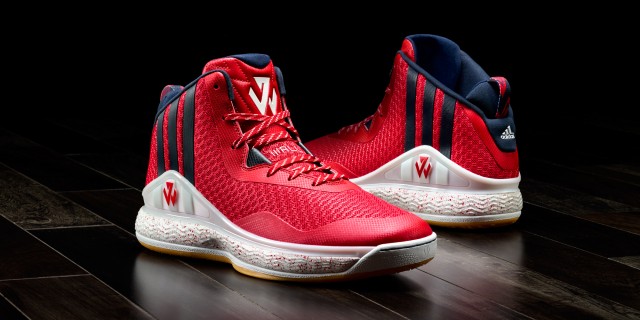 Adidas Red White John Wall J Scarlet Mid High Top Basketball Shoes Men -  beyond exchange