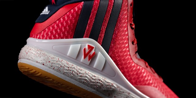 Adidas Red White John Wall J Scarlet Mid High Top Basketball Shoes Men -  beyond exchange