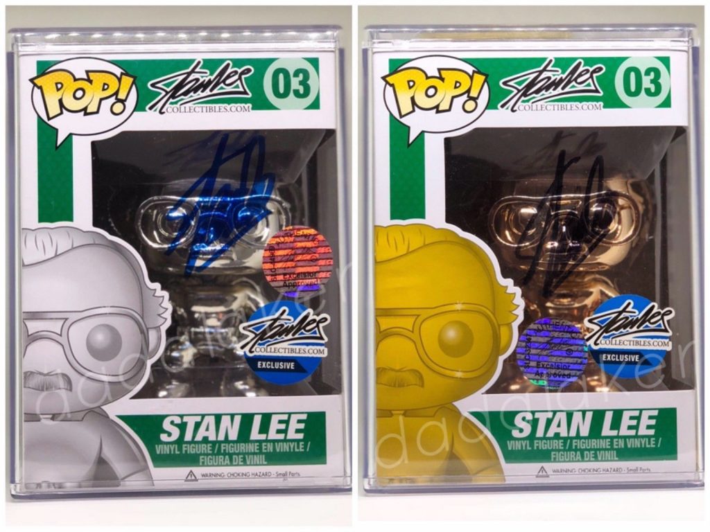 Stan lee hot sale platinum pop